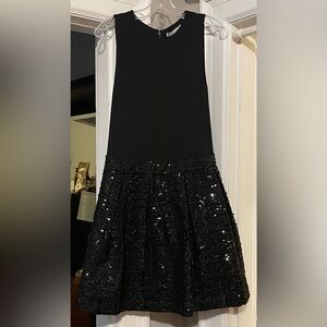Alice + Olivia CHARA Sleeveless Mini Dress Black Size 8 New With Tags